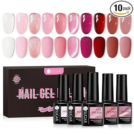 UR SUGAR 75ML UV Nagellack 10 Farben für 5,19 € inkl. Prime-Versand (statt 12,99 €)