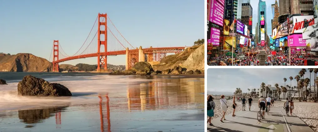 USA City Hopping: 17-tägiges Abenteuer ab 2.099 € p.P. – Erlebt New York, Kalifornien & Las Vegas