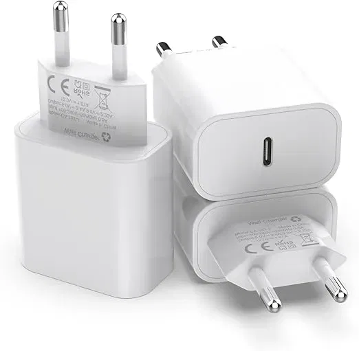 3er Pack USB C Adapter 25W USB C Ladegerät PD 3.0 für 5,99 € inkl. Prime-Versand (statt 14,00 €)
