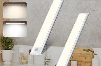 2 Stück LED Unterbauleuchten (30CM 1500mAh, 3 Arbeitsmodus & 3 Farbmodi) für 10,00 € inkl. Prime-Versand (statt 20,00 €)