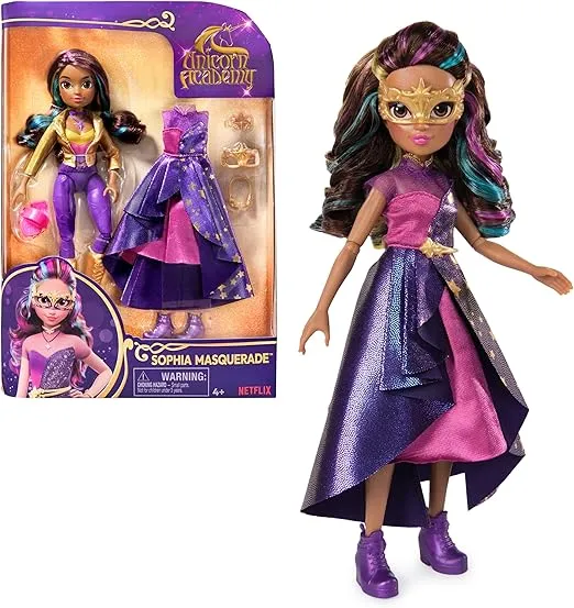 Unicorn Academy Deluxe Ankleidepuppe Maskenball (24 cm Sophia ab 4 Jahren) für 7,99 € inkl. Prime-Versand (statt 15,84 €)