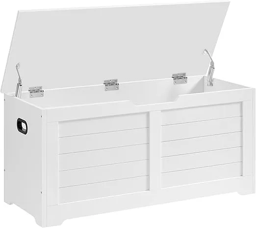 VASAGLE Schuhbank Sitzbank (Sitztruhe mit 2 Sicherheitsscharnieren 40 x 100 x 46 cm) für 44,99 € inkl. Versand (statt 60,00 €)
