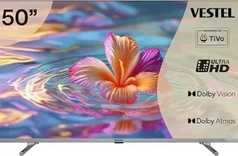 Vestel Fernseher 50 Zoll Smart TV 50UT9840 für 249,99 € inkl. Versand (statt 390,00 €)