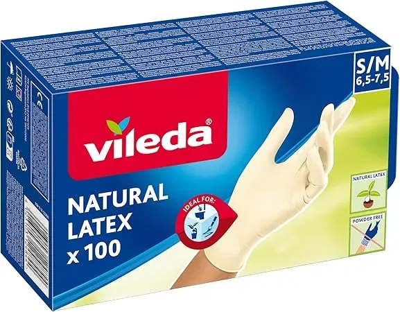Vileda Multi Latex Einmaldhandschuhe S/M (ungepudert 100er Pack) ab 12,82 € inkl. Prime-Versand (statt 17,90 €)