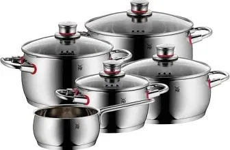 WMF Kochtopfset WMF Quality One Edelstahl 5-teilig für 149,95 € inkl. Versand
