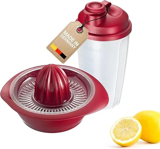 Westmark Fitness-Set 2tlg. Zitrus- und Orangenpresse und Dressingshaker Fassungsvermögen: je 05 l Kunststoff für 6,49 € inkl. Prime-Versand (statt 11,99 €)