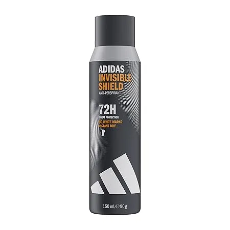 adidas Invisible Shield Anti Transpirant Deodorant Spray fuer ihn 72 Stunden Schweiss Schutz maskulin holziger Duft vegane Formel ohne Alkohol 150ml Schnäppchen, Deals Und Rabattcodes Des Tages - Adidas Invisible Shield Anti-Transpirant Deodorant Spray Für Ihn 72 Stunden Schweiss-Schutz Maskulin Holziger Duft Vegane Formel Ohne Alkohol 150Ml