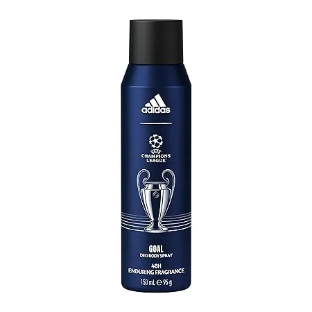 adidas UEFA Champions League Goal Edition Deo Body Spray 48H Deo Schutz gruener Fougere Duft mit natuerlichen aetherischen Oelen fuer Maenner 150ml Schnäppchen, Deals Und Rabattcodes Des Tages: Adidas Uefa Champions League Goal Edition Deo Body Spray 48H Deo Schutz Grüner Fougere Duft Für Männer 150Ml