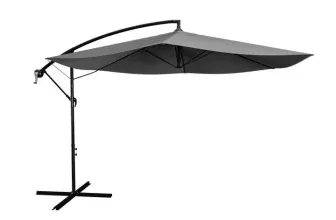 Ampelschirm Brazil – Sonnenschirm mit Kurbel & Standfuß für 69,99 € inkl. Versand (statt 99,99 €)