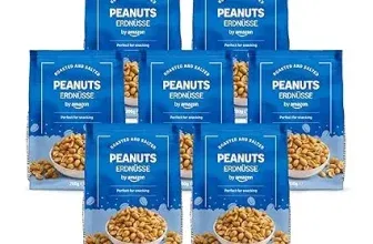 by Amazon Geröstete und gesalzene Erdnüsse 7er Pack (7x200ml) ab 6,54 € inkl. Prime-Versand
