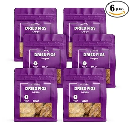 by Amazon Getrocknete Feigen (200g (6er-Pack)) ab 12,19 € inkl. Prime-Versand (statt 21,97 €)