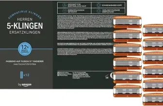 by Amazon Herren Ersatzklingen 12 Stück ab 14,20 € inkl. Prime-Versand