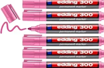 edding 300 Permanentmarker - pink (10 Stifte - Rundspitze 15-3 mm) für 4,84 € inkl. Prime-Versand (statt 10,84 €)