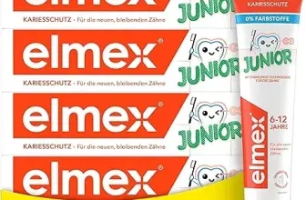 elmex Zahnpasta Junior 6-12 Jahre 4er Pack (4x75ml) ab 11,68 € inkl. Prime-Versand