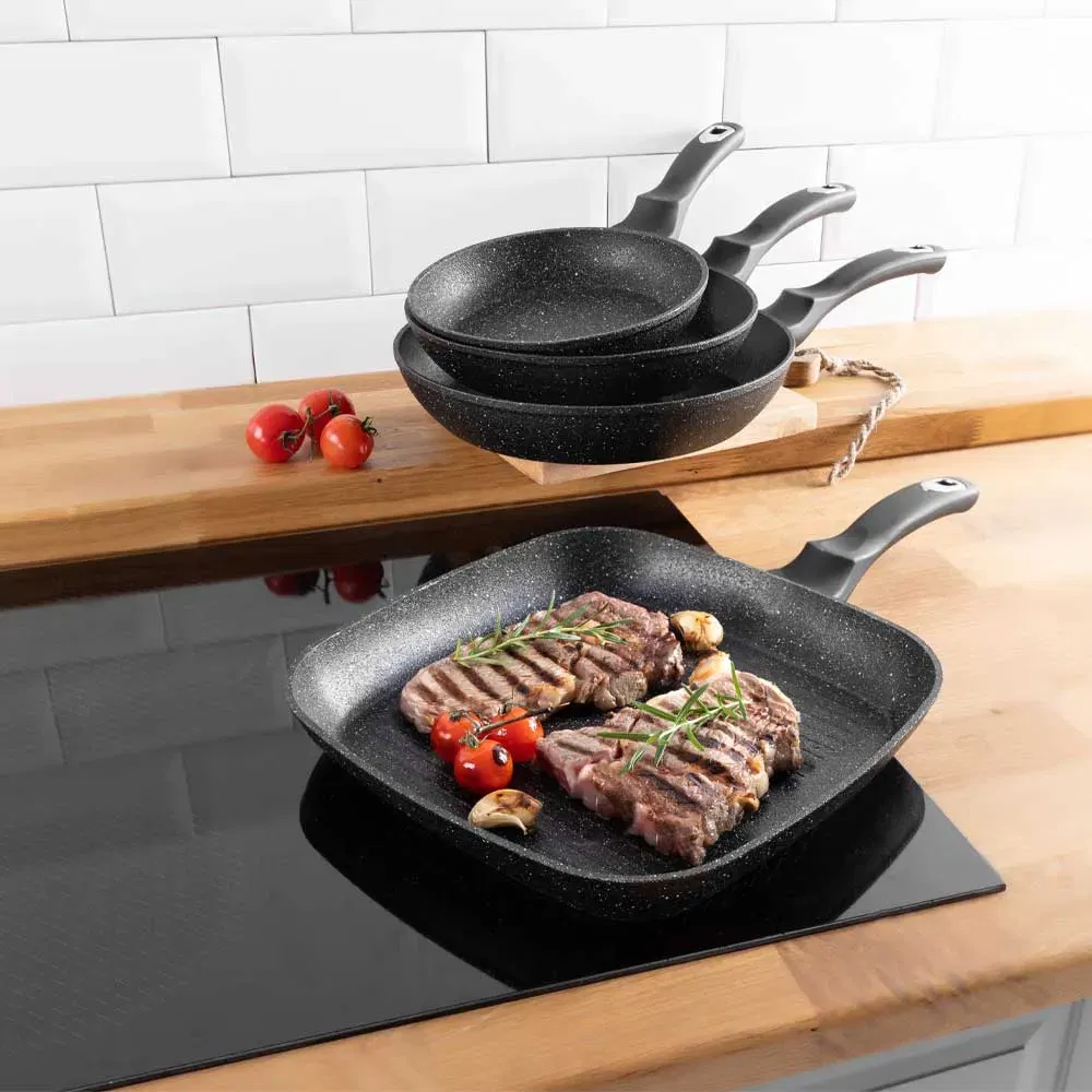 Geschmiedete Pfanne Palma mit rauer Beschichtung (20 cm + 24 cm) für 22,14 € inkl. Versand (statt 57,00 €)