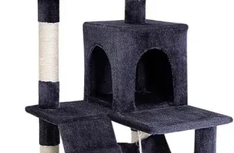 Lionto Kratzbaum für Katzen mit Hängematte & Tunnel (133 cm Katzenbaum mit Sisalseil & weichem Plüsch) für 38,30 € inkl. Prime-Versand (statt 48,00 €)