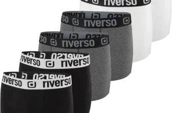 Sechs Paar Herren-Boxershorts in schwarz, grau und weiß mit elastischem Bund
