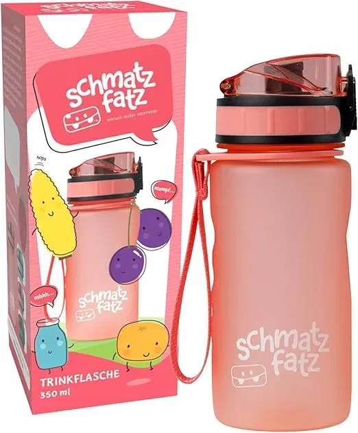 schmatzfatz Klarstein Sport-Wasserflasche BPA-frei auslaufsicher 350 ml Koralle (BPA-frei auslaufsicher 350 ml) für 10,19 € inkl. Prime-Versand (statt 14,99 €)