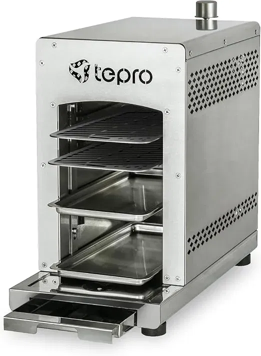 tepro Steakgrill Toronto (max 800 Grad, 23 x 56 x 40,5 cm) für 77,98 € inkl. Versand