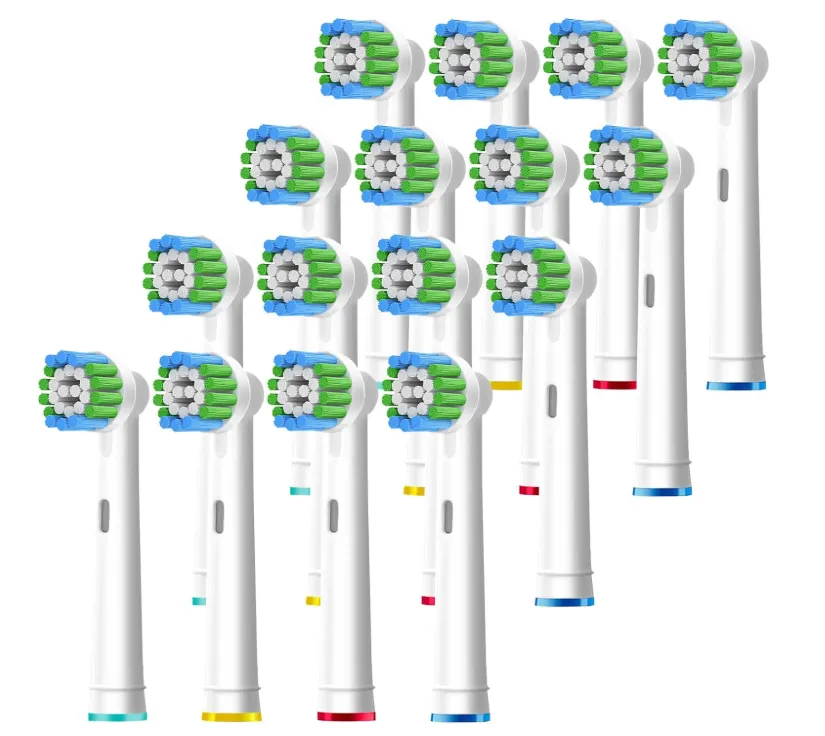 Schnäppchen, Deals und Rabattcodes des Tages: 16 Stück Precision Aufsteckbürsten Kompatibel mit Oral-B