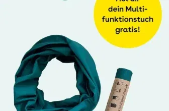 Gratis Multifunktionstuch [AOK Bayern] - vielseitiges Accessoire für Outdoor-Aktivitäten