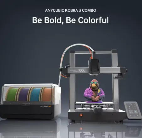 Anycubic Kobra 3 Combo 3D-Drucker für 218,39€ (statt 299€)