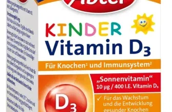Abtei Kinder Vitamin D3 (für das Knochen- und Immunsystem von Kindern 50 Schmelztabletten) ab 2,12 € inkl. Prime-Versand (statt 3,69 €)