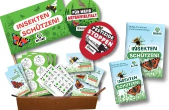 Kostenloses Aktionspaket 'Insekten schützen' inkl. Samentütchen
