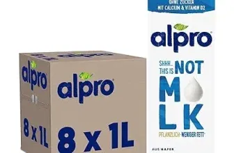 Alpro This is Not Milk Weniger Fett (8x1L) ab 14,32 € inkl. Prime-Versand (statt 21,52 €)