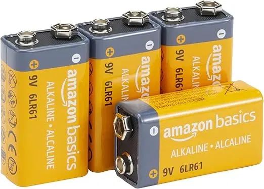 Amazon Basics Alkali-Batterien 4 Stück (Gr. 4 Stück (9V/6LR61) bis 24 Stück (9V/6LR61)) ab 6,07 € inkl. Prime-Versand (statt 7,99 €)