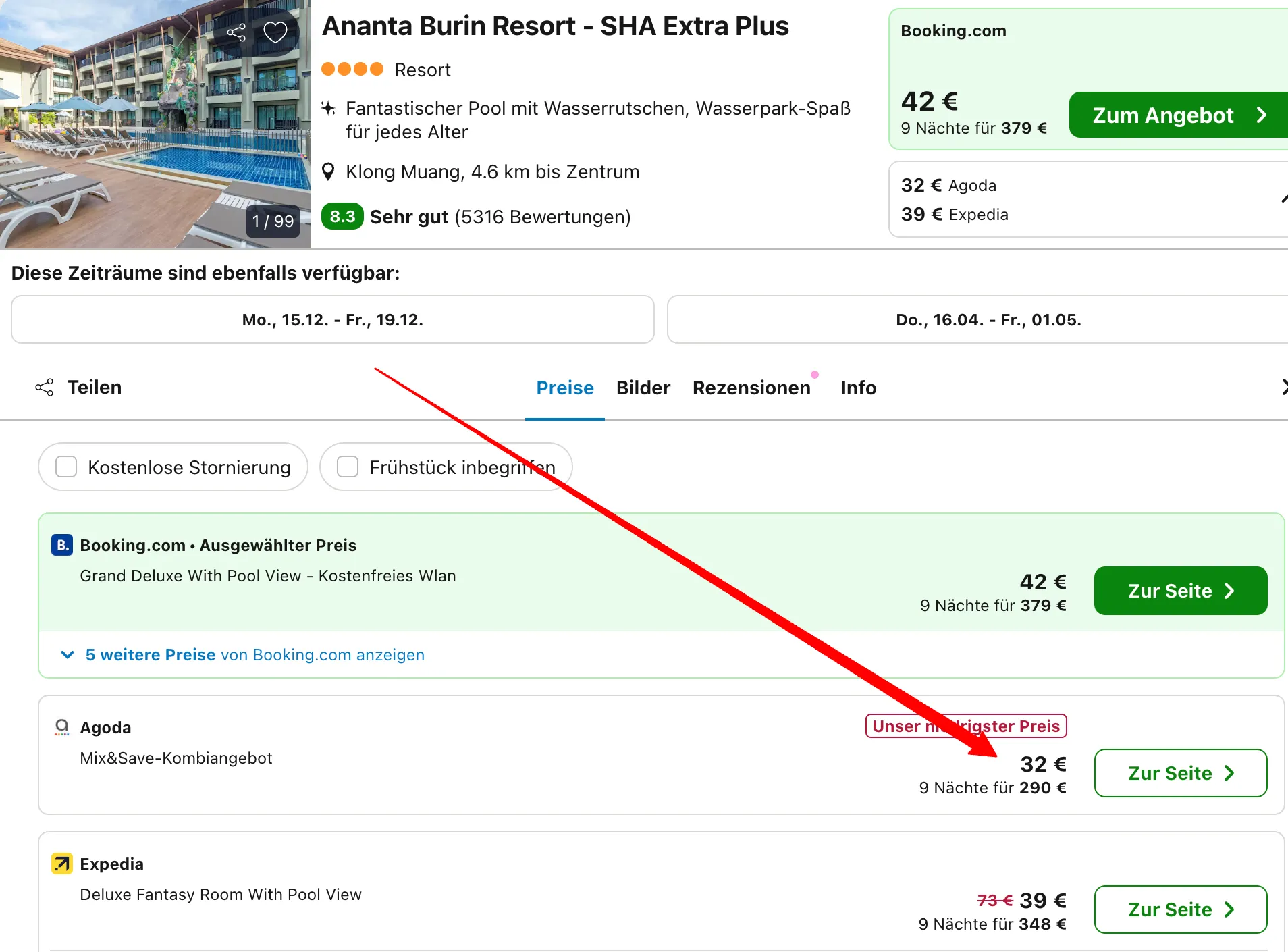 Schnäppchen, Deals Und Rabattcodes Des Tages - Luxuriöses Ananta Burin Resort In Klong Muang, Thailand
