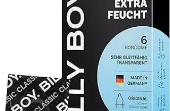 BILLY BOY Kondome Extra feucht (6er – transparente Kondome mit mehr Gleitfilm) ab 3,19 € inkl. Prime-Versand (statt 4,99 €)