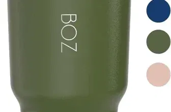 BOZ Tumbler - mit Deckel und Strohhalm (5 Farben 30oz / 900 ml Bpa -frei) für 9,99 € inkl. Prime-Versand (statt 14,99 €)