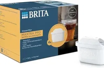 BRITA Wasserfilter Kartuschen MAXTRA PRO Extra Kalkschutz – 4er Pack; Original Ersatzkartusche für alle Kannen Filtert Kalk Ultimativer Geräteschutz – ab 15,99 € inkl. Prime-Versand (statt 19,99 €)