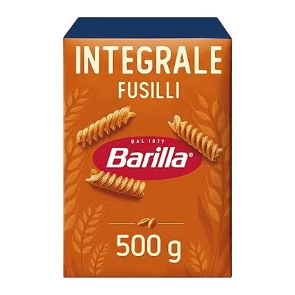 Barilla Pasta Integrale Fusilli – Vollkorn-Hartweizengrieß-Pasta mit natürlichen Ballaststoffen 500 g ab 1,52 € inkl. Prime-Versand (statt 2,59 €)