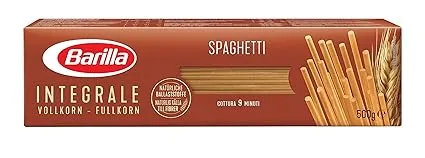 Barilla Pasta Integrale Spaghetti n.5 Vollkorn-Hartweizen (500g) ab 1,52 € inkl. Prime-Versand