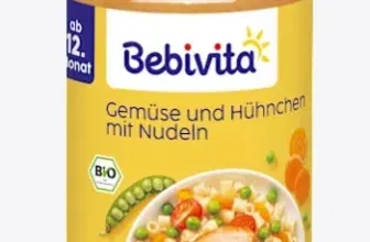 Bebivita Menüs ab dem 12. Monat Gemüse und Hühnchen mit Nudeln (250g) für 0,87 € inkl. Prime-Versand (statt 1,25 €)