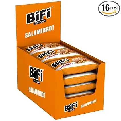 BiFi Original Salamibrot 16er Pack (16 x 55 g) ab 14,71 € inkl. Prime-Versand