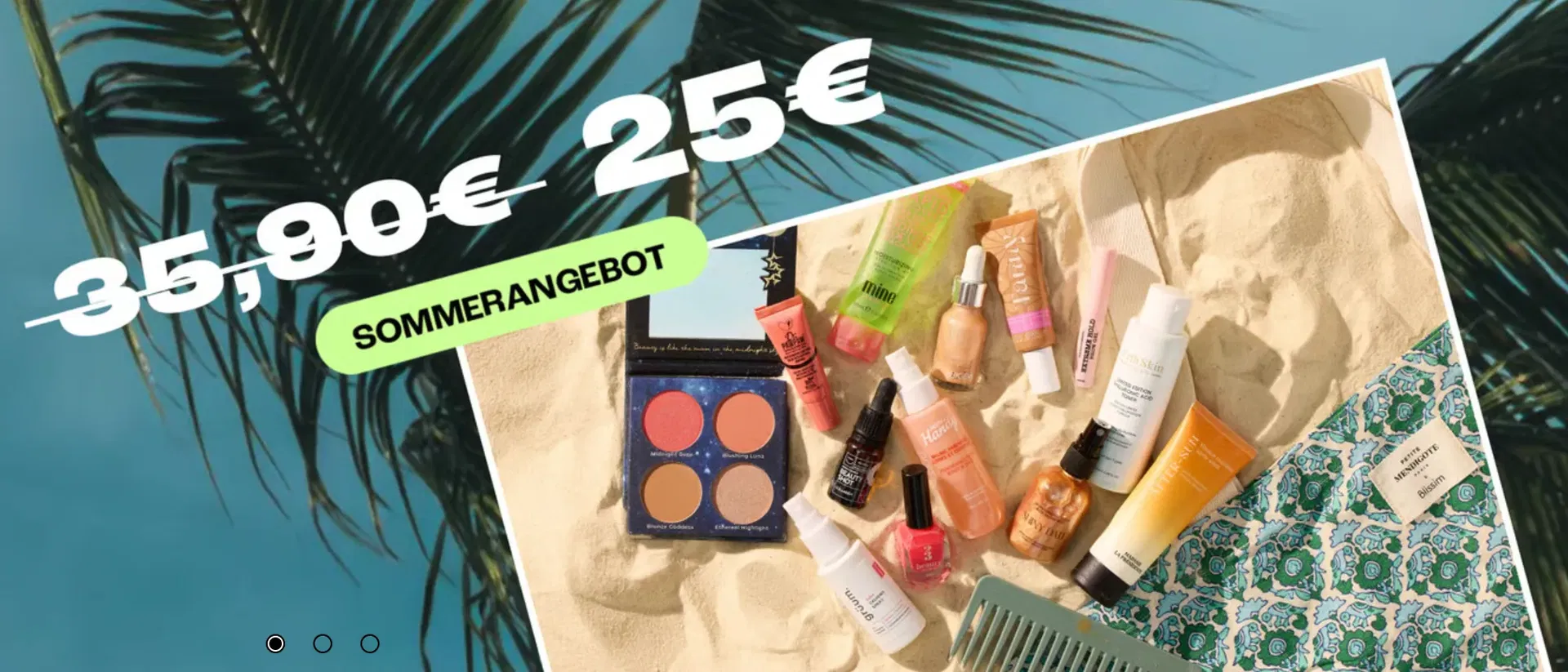 Blissim x Glossybox: Die Sommer-Doppelbox für 25€ (mit Produkten im Wert von bis zu 190€)
