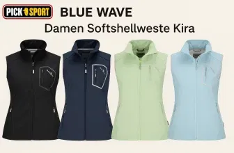 Blue Wave Damen Softshellweste Kira (4 Farben, Gr. 36 bis 48) ab 14,43 € inkl. Versand