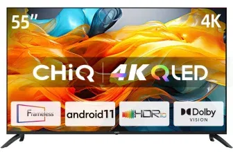 CHiQ Q-led-tv 55 Zoll (ca. 139 cm) für 299,99 € Abholung (statt 408,90 €)