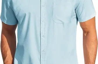 COOFANDY Herren Business Hemden mit Tasche Regular Fit (5 Farben, Gr. S bis 3XL) für 13,19 € inkl. Prime-Versand