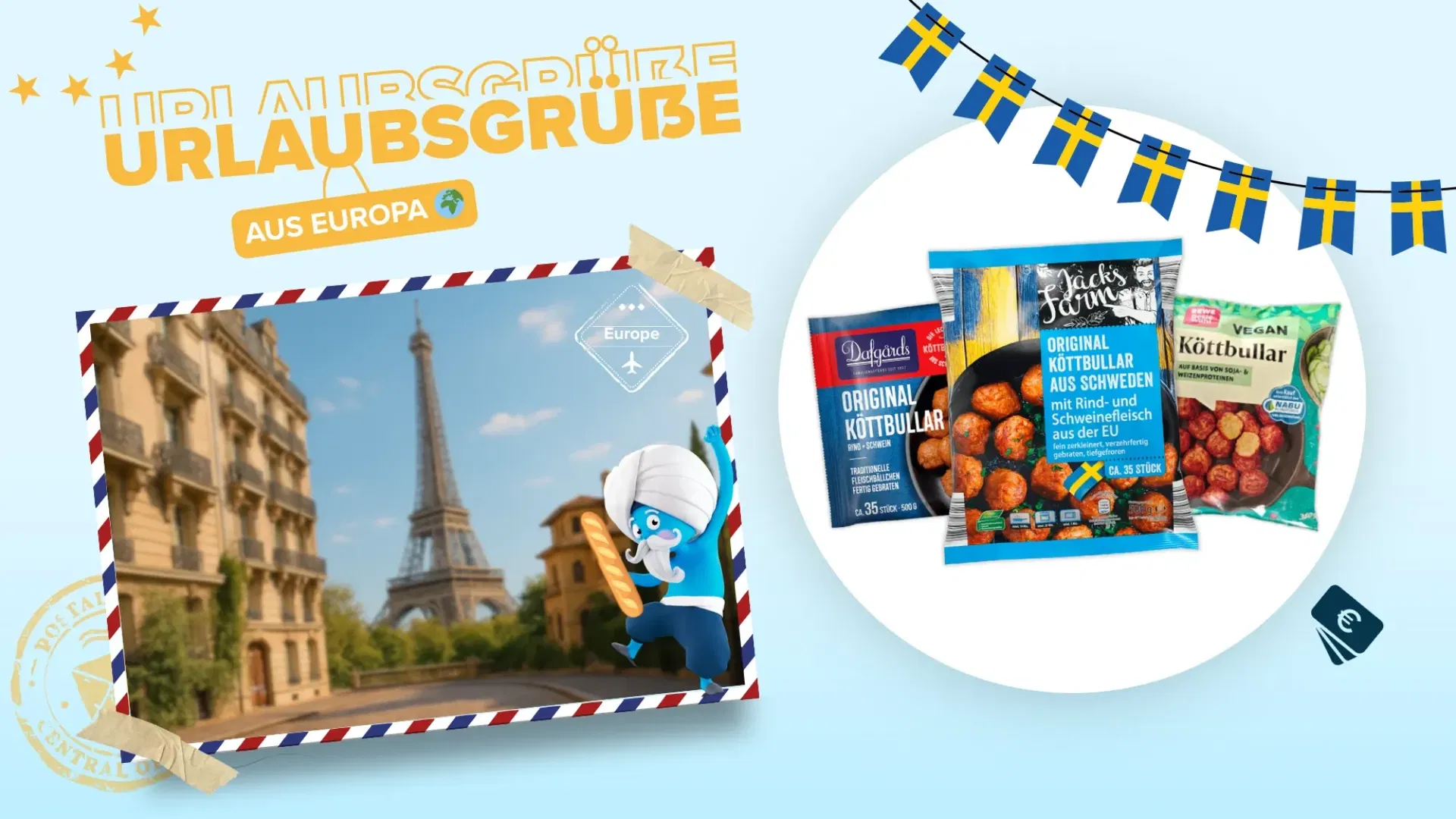 marktguru: 0,50 € Cashback auf Köttbullar (500g effektiv für 3,49 € bei Aldi bis 30.08.)