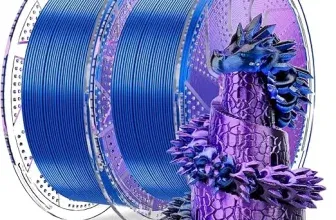 Chitu Systems Conjure Tricolor Silk PLA Filament Schwarz-Blau-Violett (1.75±0.02 mm – 2x1KG4.4lb) für 12,99 € inkl. Prime-Versand (statt 21,99 €)