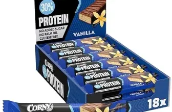 Corny Protein Power Vanille (18x50g 30 Prozent Eiweiß) ab 14,08 € inkl. Prime-Versand (statt 21,99 €)
