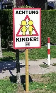 ffn „Achtung Kinder“-Plakate – kostenlos bestellen