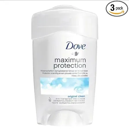 Dove Maximum Protection Antitranspirant Deo (3x45ml) ab 9,40 € inkl. Prime-Versand (statt 18,00 €)