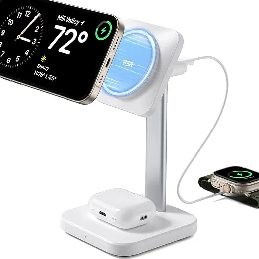 ESR 2 in 1-Ladestation für Apple MagSafe für 19,79 € inkl. Prime-Versand (statt 32,99 €)
