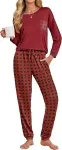 Ekouaer Damen Schlafanzug Lang (5 Farben, Gr. S Bis Xxl) Für 20,99 € Inkl. Prime-Versand