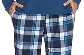 Ekouaer Herren Winter Schlafanzug Lang (7 Farben, Gr. S bis 3XL) für 15,75 € inkl. Prime-Versand (statt 34,99 €)